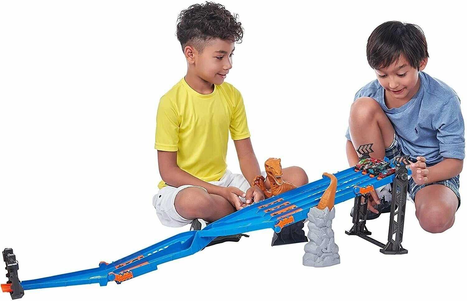 Трек ZURU Metal Machines 4-Lane Raptor Attack (6740) фотография 15