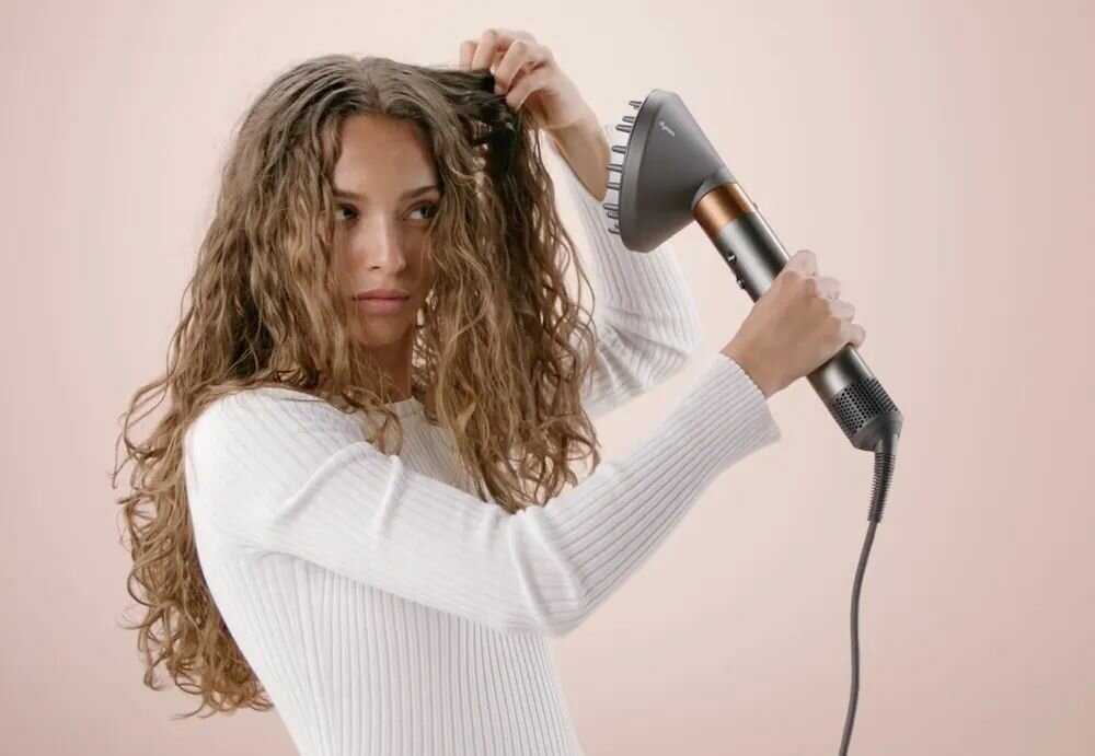 Стайлер Dyson Airwrap Complete Long Diffuse (581143-01) фотография 9