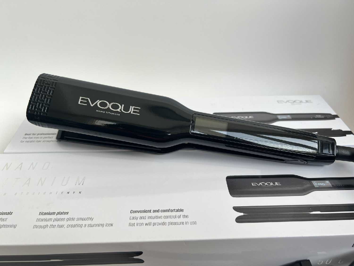 Выпрямитель EVOQUE Утюжок (TouchScreen Nano Titanium Wide) фотография 11