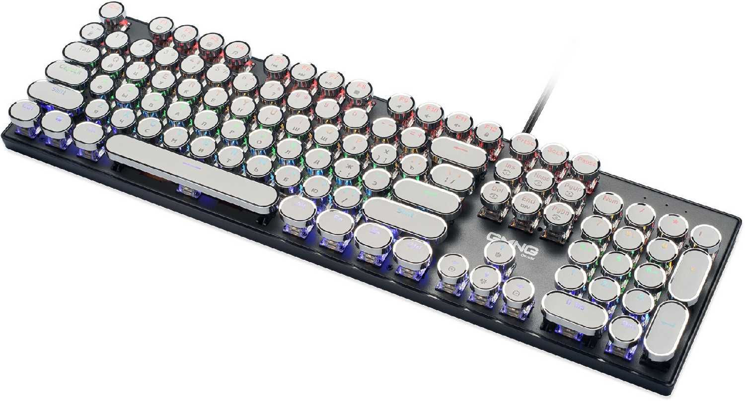 Клавиатура Оклик 905GK механическая USB Multimedia for gamer LED фотография 21