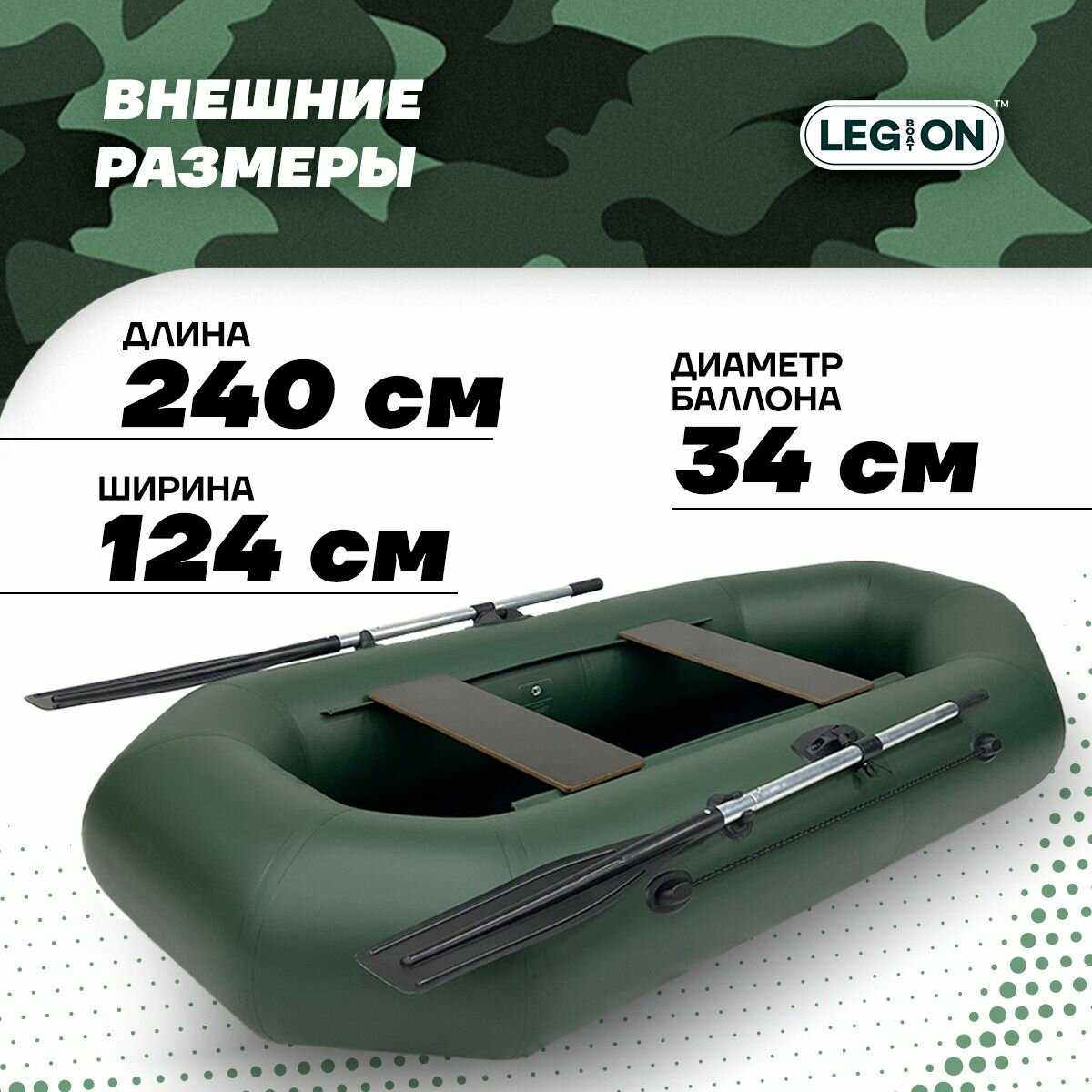Надувная лодка ПВХ Легион Legion-240 фотография 1