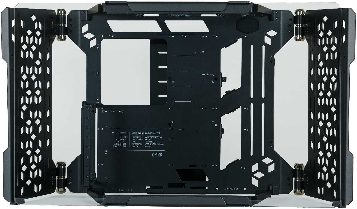 Компьютерный корпус Cooler Master MasterFrame 700 TG (MCF-MF700-KGNN-S00) фотография 1