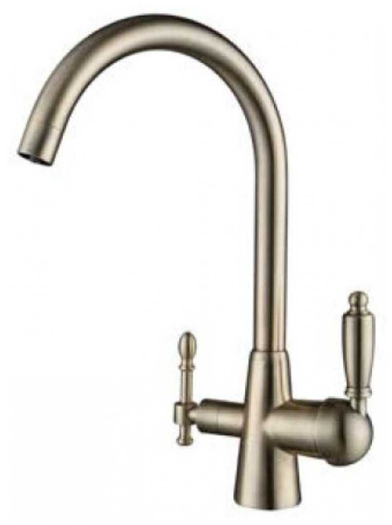 Смеситель для раковины (умывальника) KAISER Vincent 31744-3, вентильный фотография 5