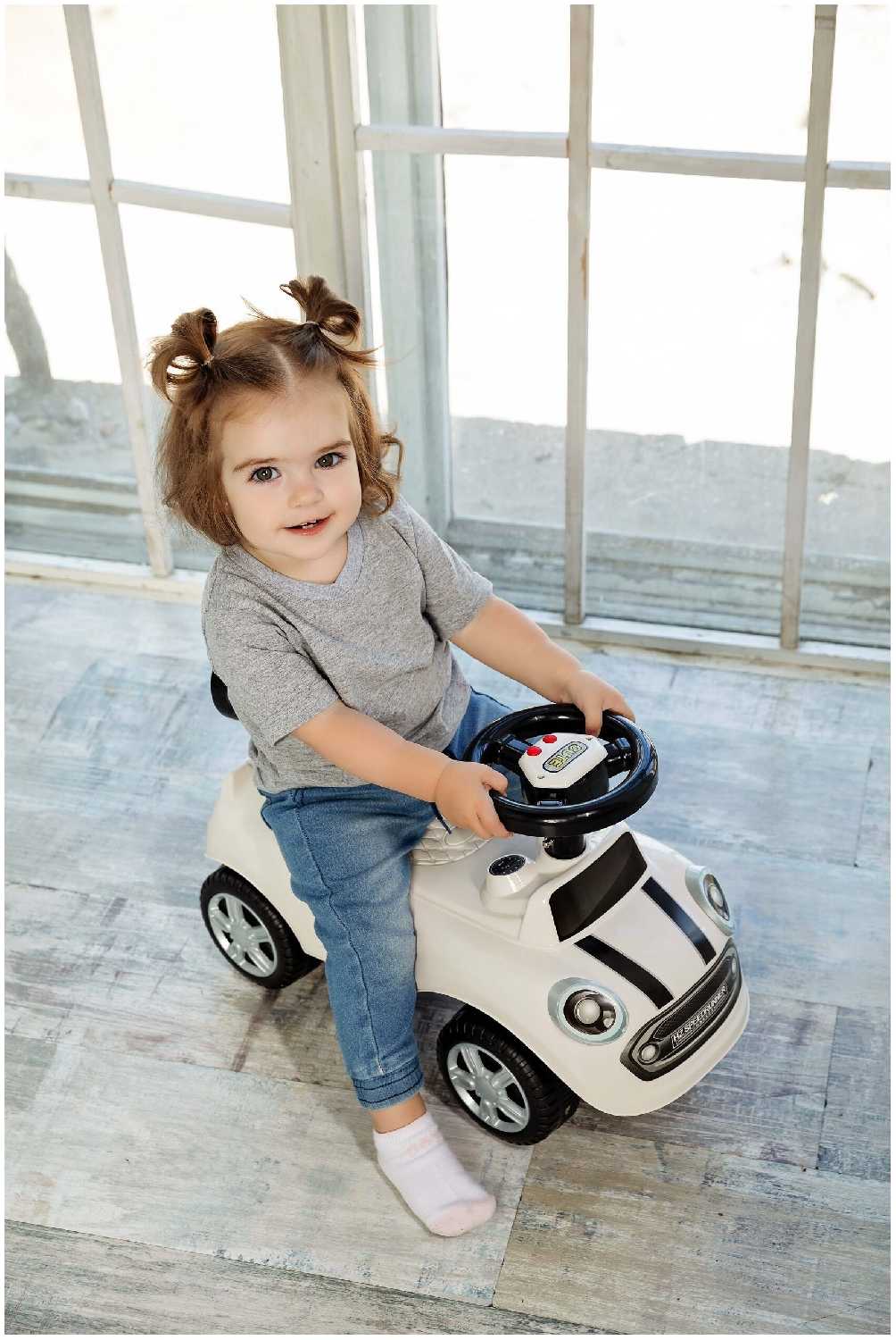 Каталка-толокар Babycare Speedrunner с музыкальным рулем (616A) фотография 17