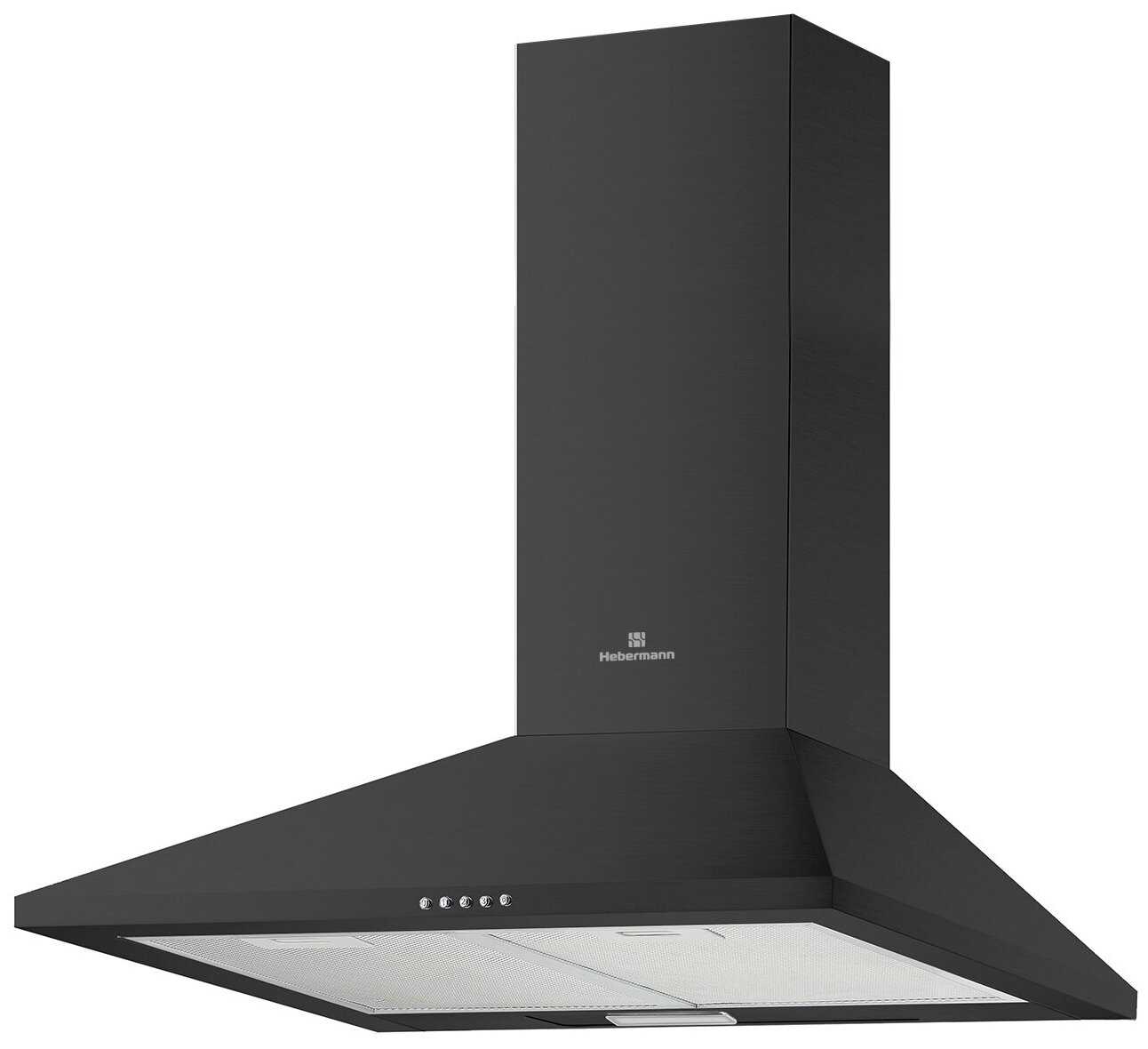 Кухонная вытяжка купольная Hebermann HBWH 50.1 B, HEKS100039