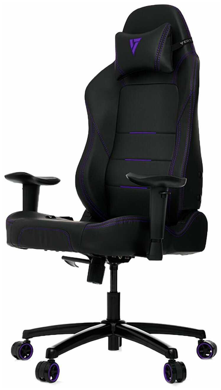 Игровое кресло Vertagear P-Line PL1000 Racing Series черный/фиолетовый фотография 1