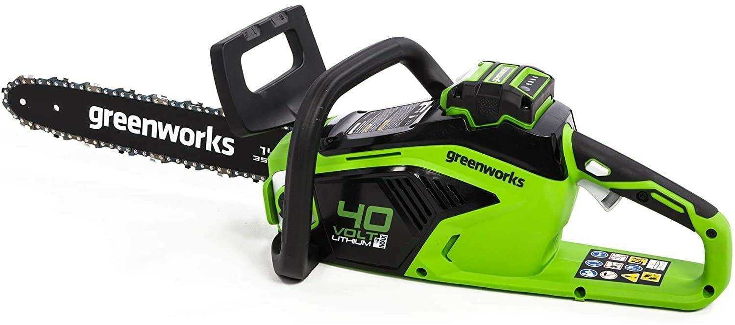 Пила аккумуляторная Greenworks GD40CS15 (2005707UB) фотография 19