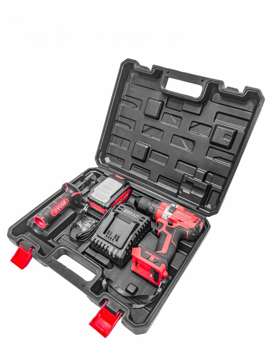 Аккумуляторная ударная дрель-шуруповерт BRAIT BCD20SUМBL фотография 2