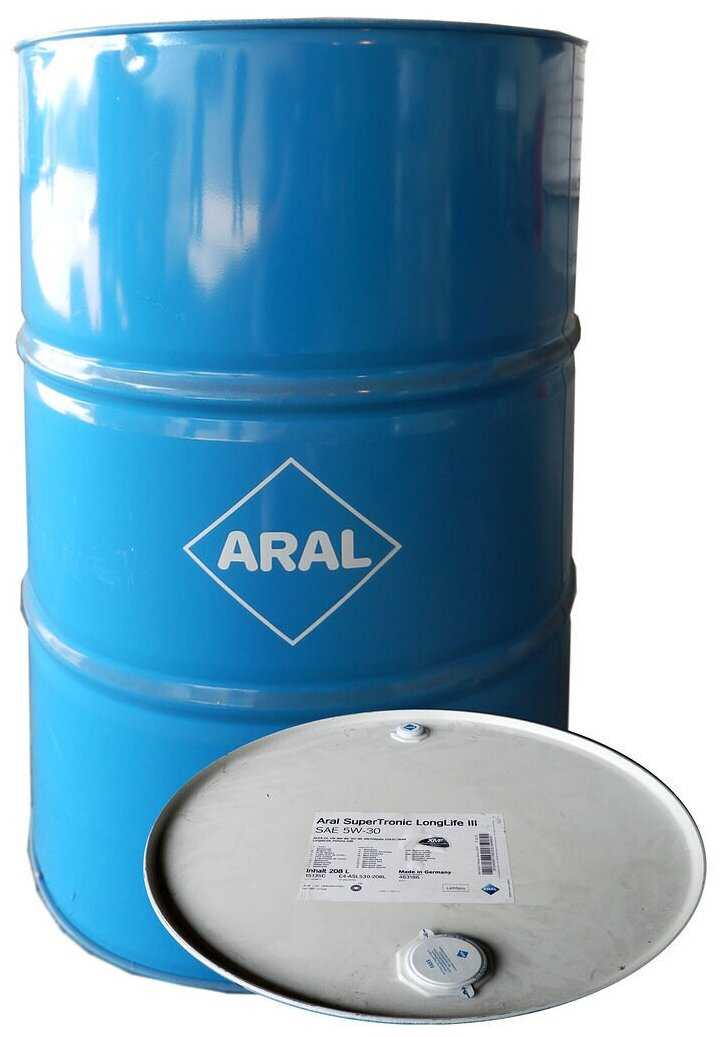 Синтетическое моторное масло ARAL Super Tronic Longlife III SAE 5W-30 фотография 4