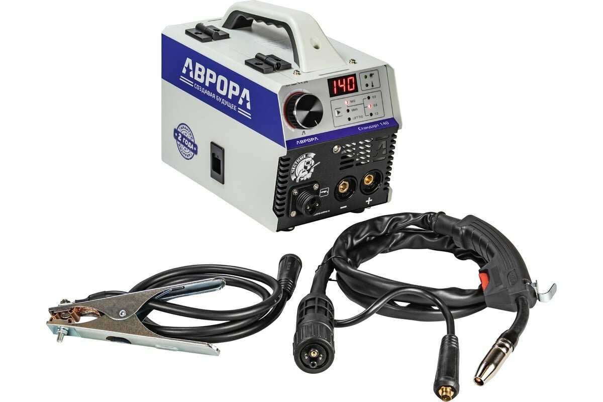 Полуавтомат Синергетический Аврора Стандарт 140 [No Gas, MMA, LIFT TIG DC] фотография 2