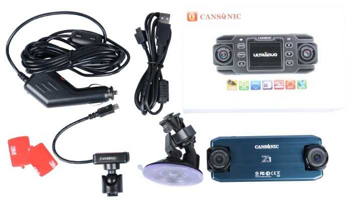 Видеорегистратор CANSONIC Z1 DUAL GPS, ГЛОНАСС фотография 4