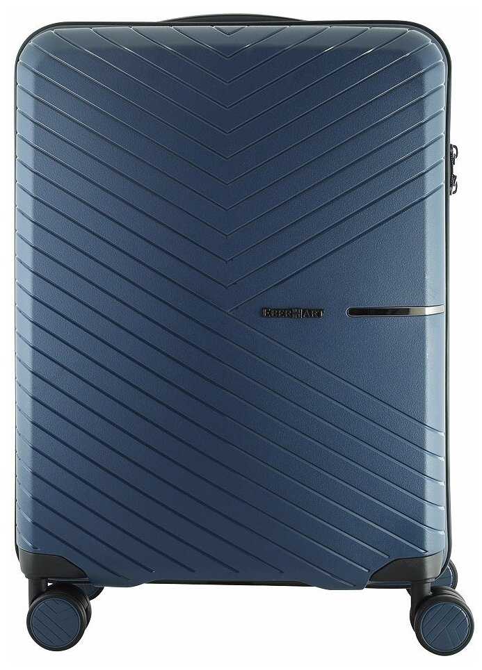 Чемодан Eberhart Allure для ручной клади S полипропилен синий 45A-016-420 фотография 1