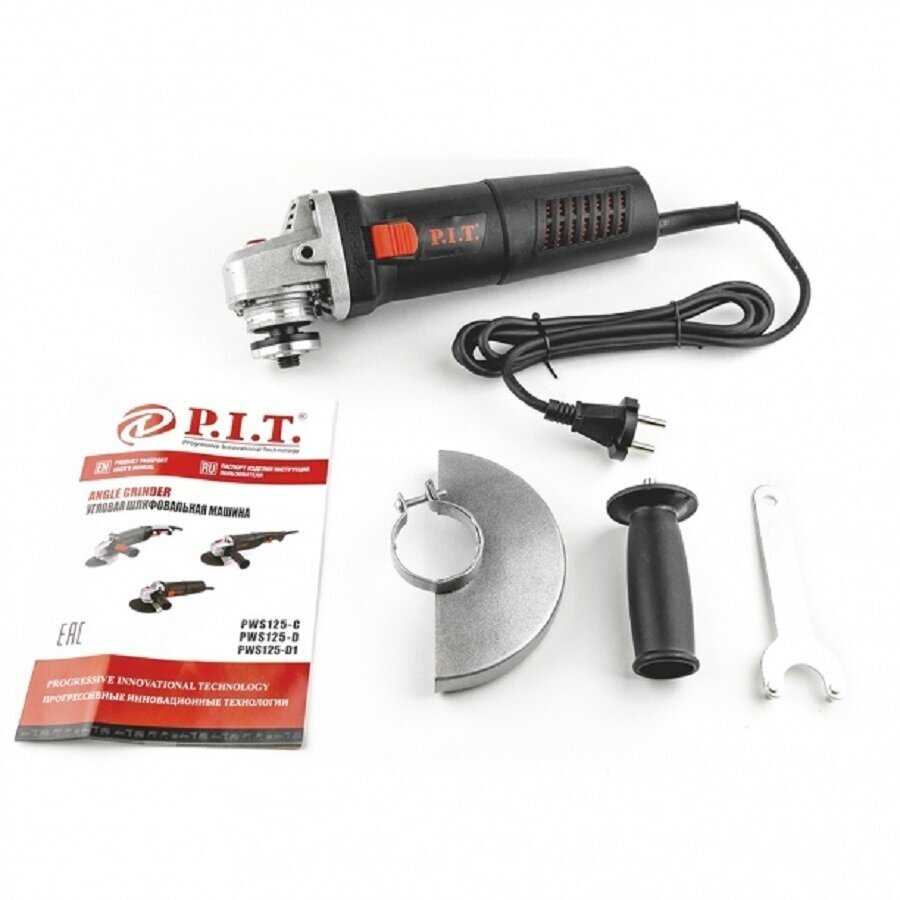 Аккумуляторная УШМ P.I.T. PWS 125-C6 фотография 6