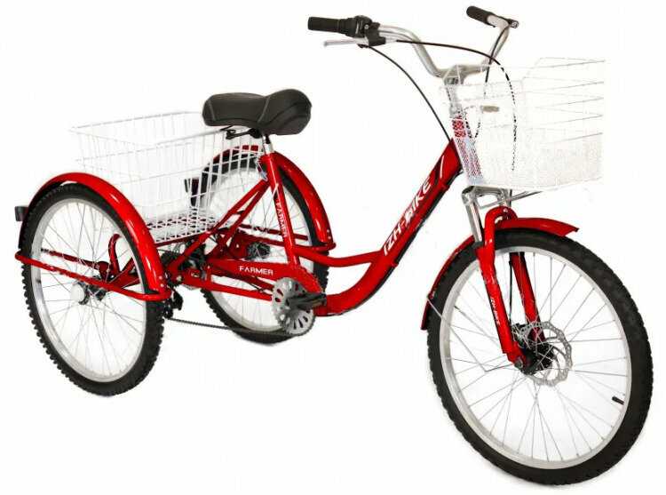 Трехколесный велосипед IZH-BIKE Фермер (Иж-Байк) фотография 5