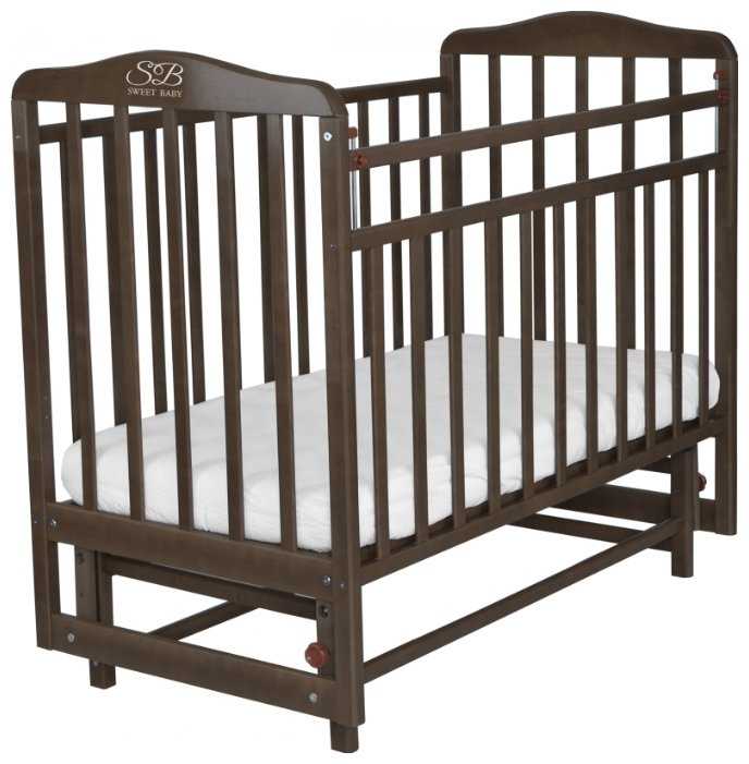 Кроватка SWEET BABY Ennio, качалка, полозья для качания фотография 3