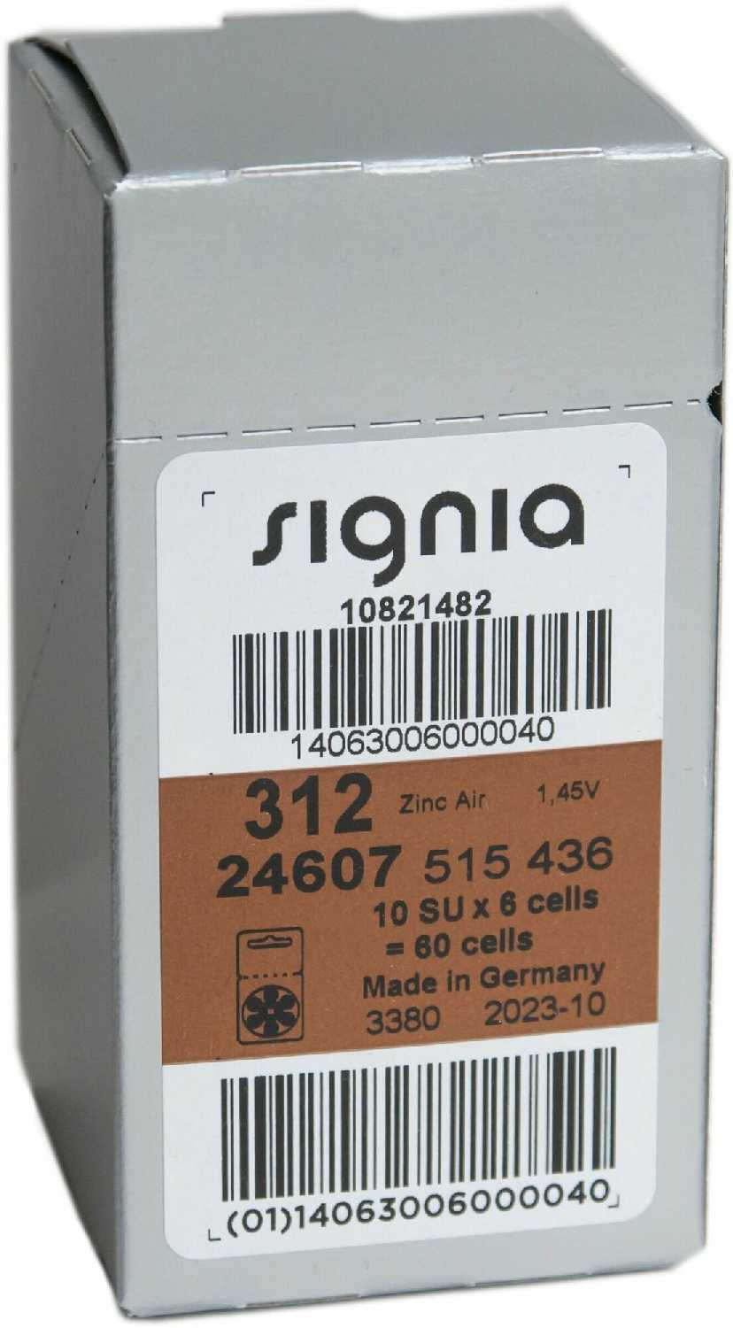 Батарейки Signia 13 (PR48) фотография 3