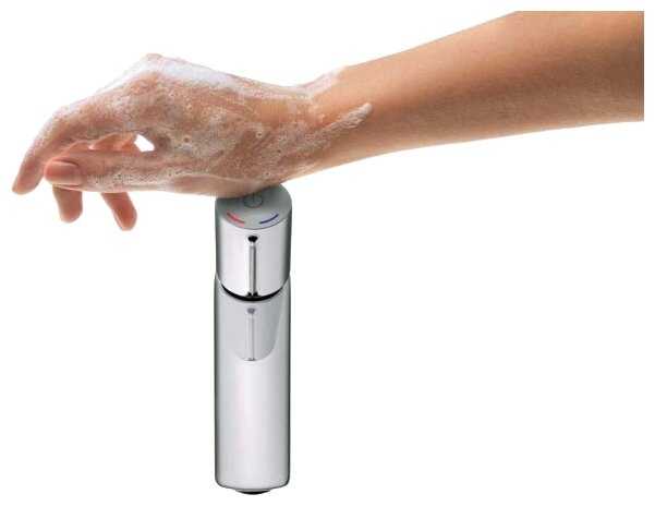 Смеситель для ванны hansgrohe Talis Select E 71750000, вентильный фотография 2