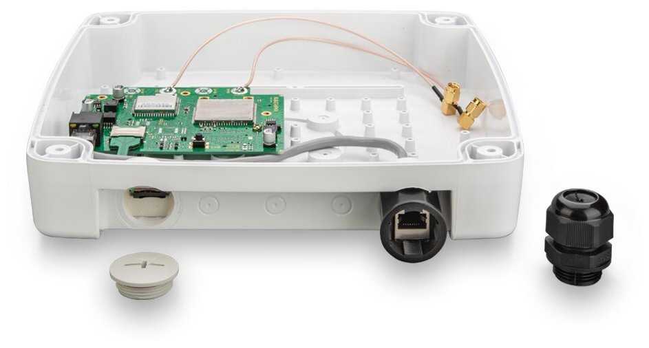 Роутер Kroks Rt-Ubx DS m4 со встроенным модемом Quectel LTE cat.4 фотография 2