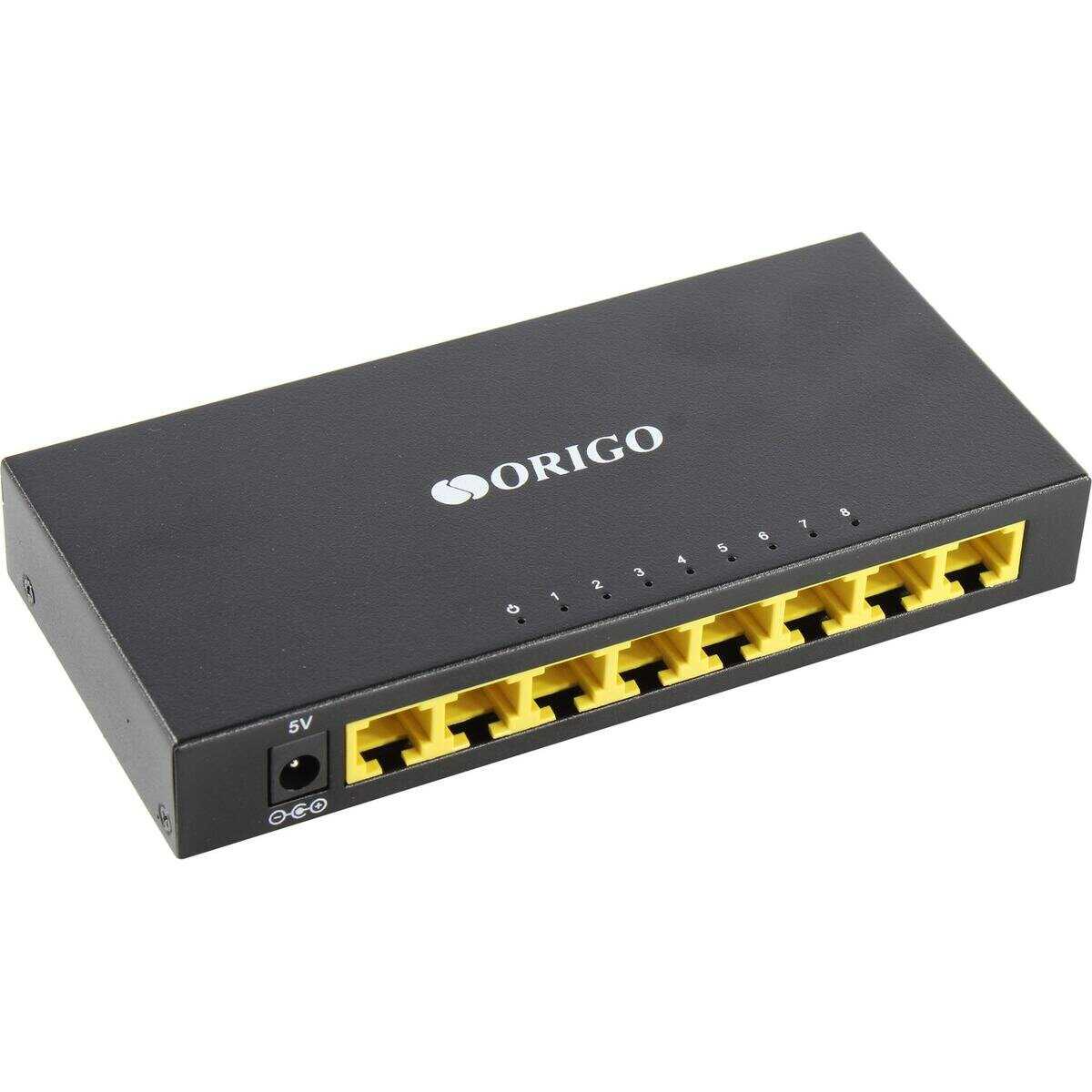 Коммутатор ORIGO OS1208/A1A 8 портов 10/100 Base