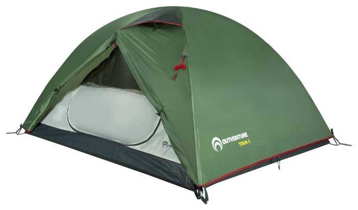 Палатка кемпинговая трехместная OUTVENTURE Teslin 3 фотография 1