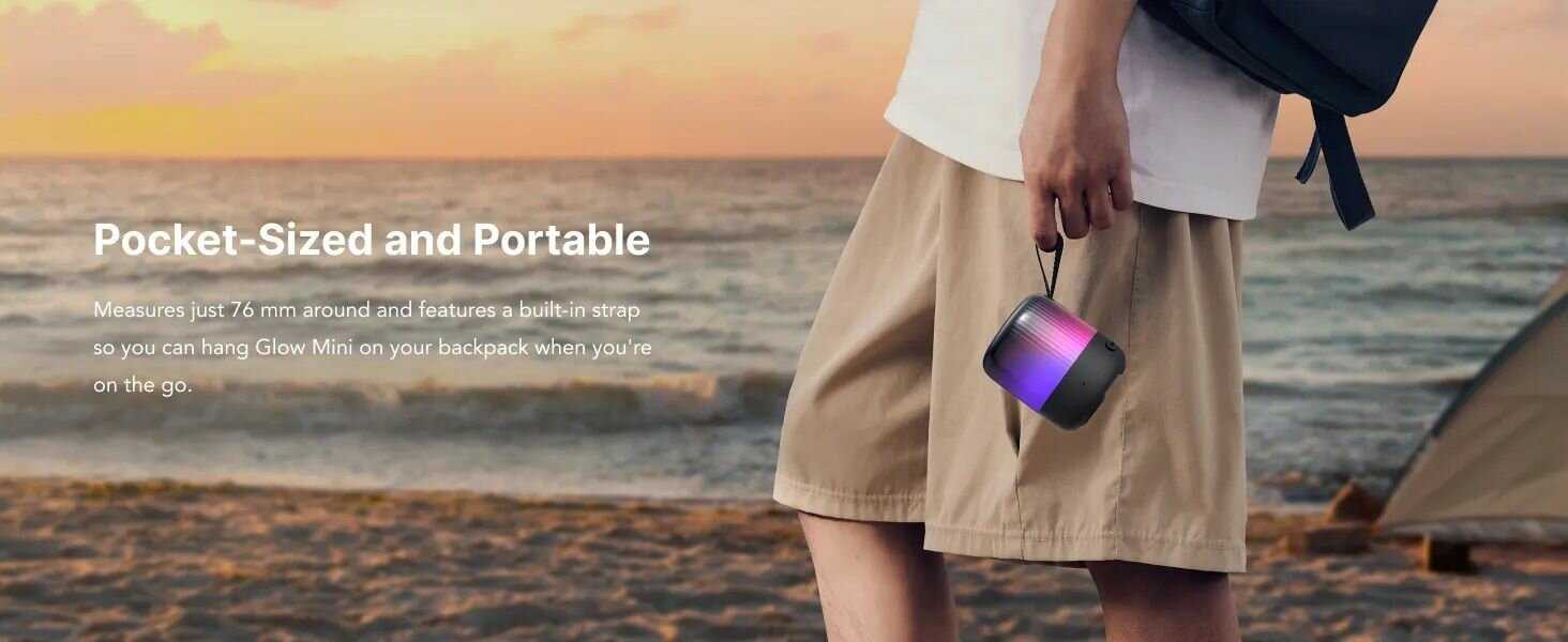 Портативная колонка Anker Soundcore Glow Mini фотография 5