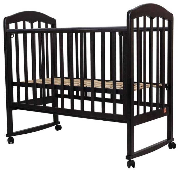 Кроватка Топотушки Сильвия-2 (колесо), качалка, полозья для качания фотография 7