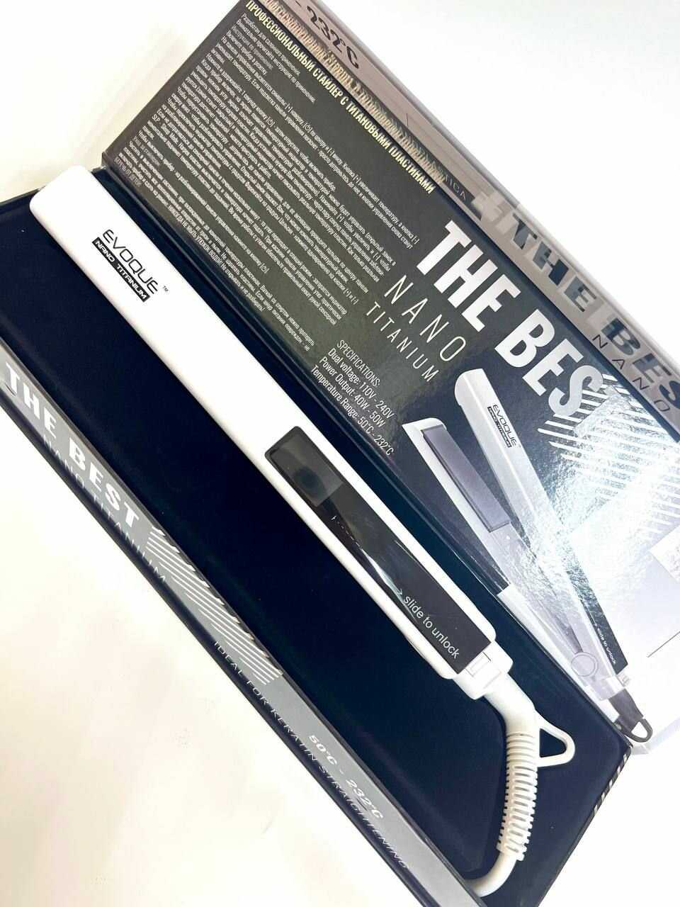 Выпрямитель EVOQUE Утюжок (TouchScreen Nano Titanium Wide) фотография 32