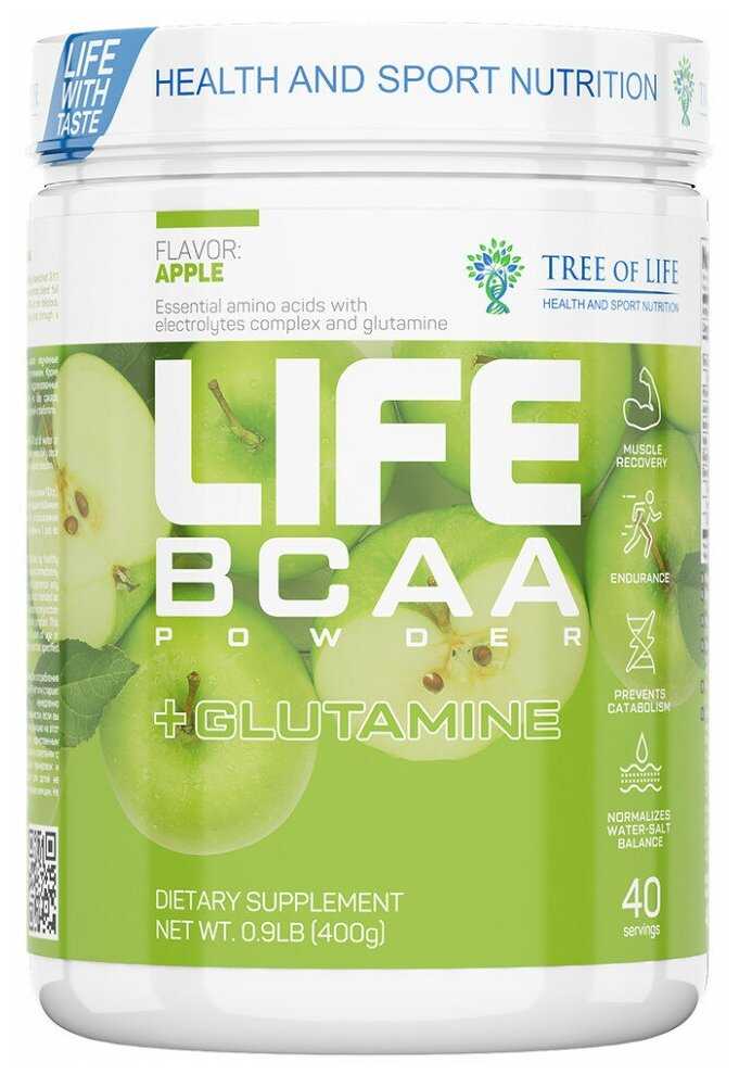 Tree of Life Life BCAA Powder + Glutamine (400 гр) фотография 5
