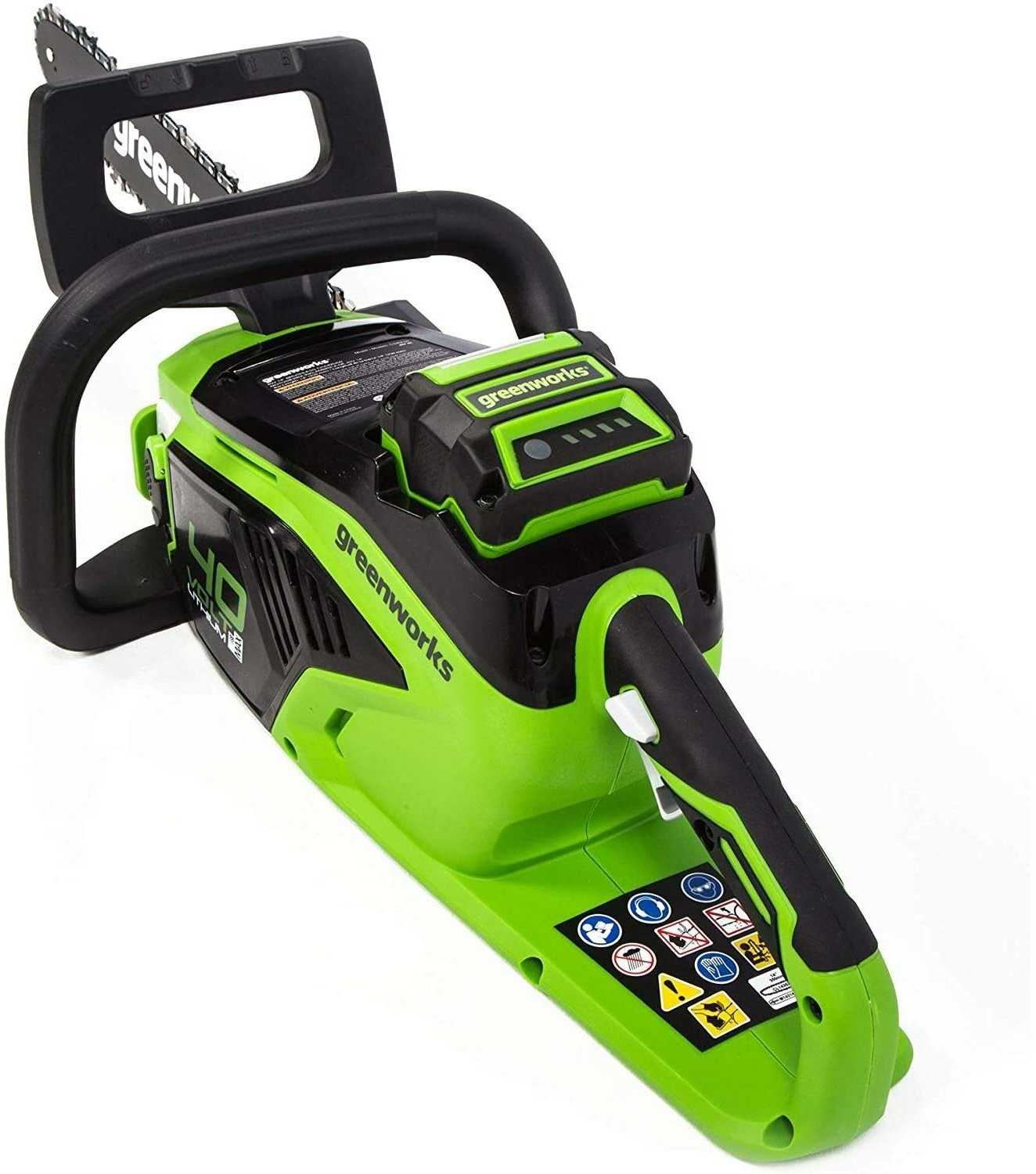 Пила аккумуляторная Greenworks GD40CS15 (2005707UB) фотография 17