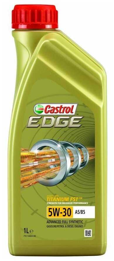 Синтетическое моторное масло Castrol Edge 5W-30 A5/B5 фотография 3