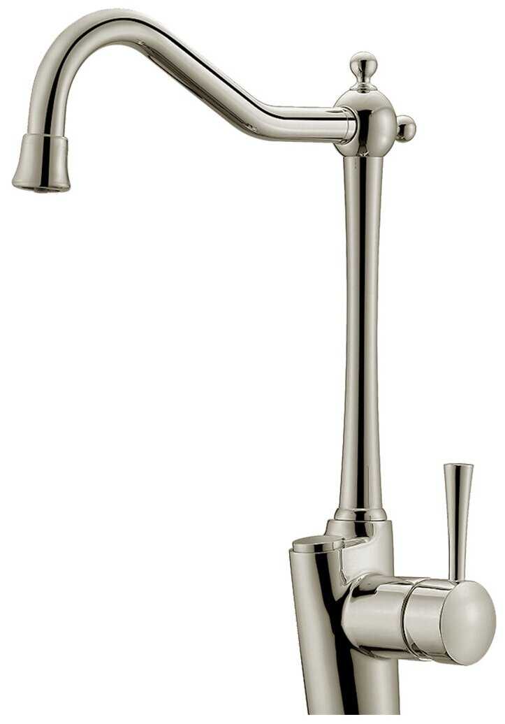 Смеситель для кухни (мойки) ZorG Sanitary ZR 353 YF Satin, рычажный