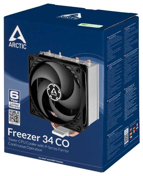 Кулер для процессора Arctic Freezer 34 CO фотография 9