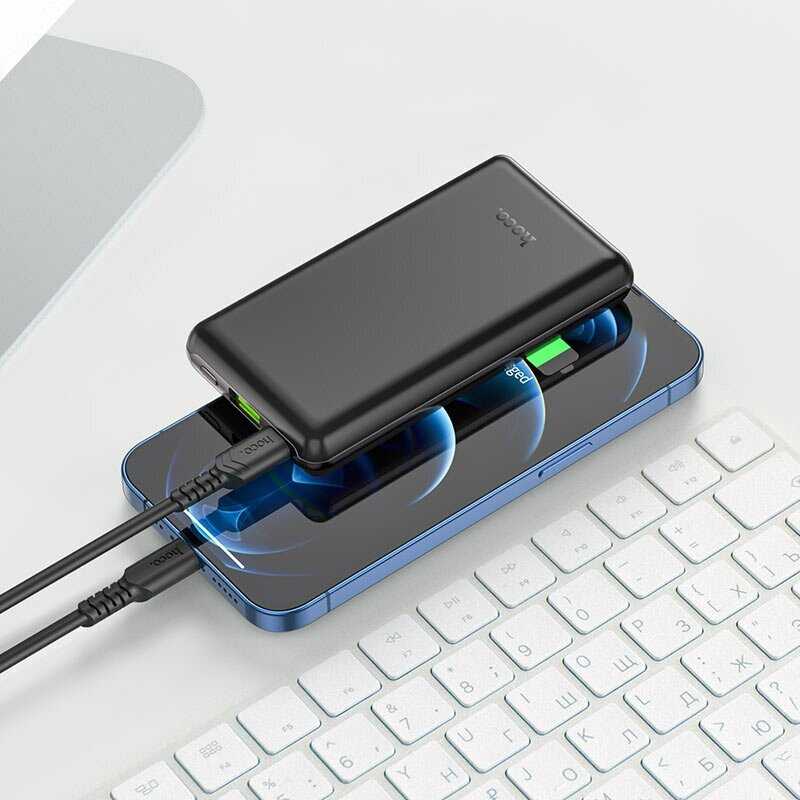 Портативный аккумулятор Hoco Q7 Exquisite (PD20W+QC3.0, 10000mAh) фотография 1
