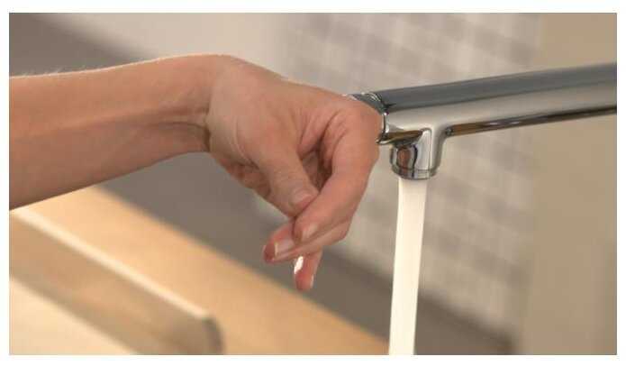 Смеситель для раковины (умывальника) hansgrohe Talis Select S 72820000, нажимной фотография 5
