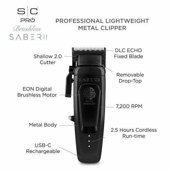 Машинка для стрижки STYLECRAFT SABER 2 (SC617B) фотография 8