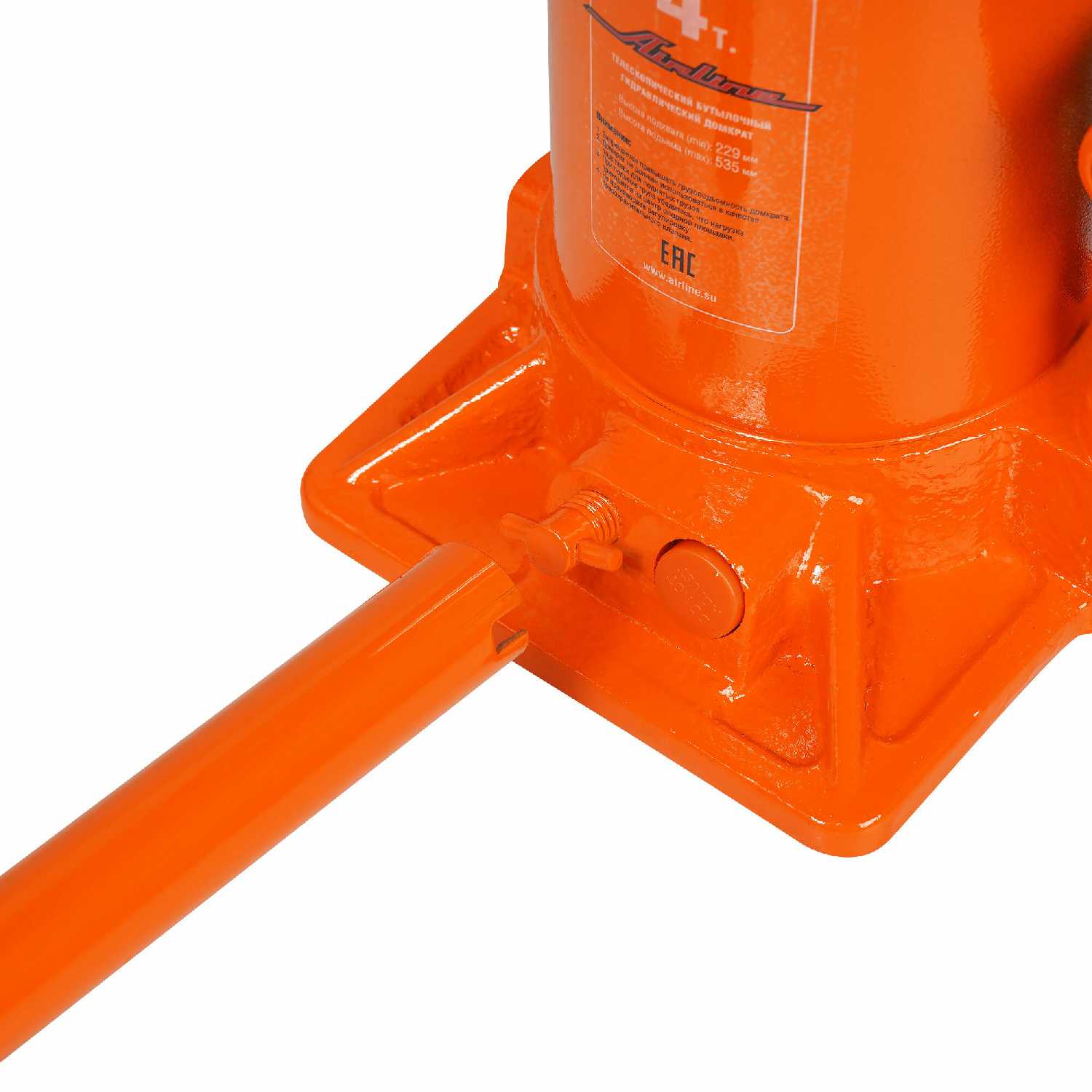 Домкрат бутылочный гидравлический AIRLINE AJ-TB-04 фотография 7