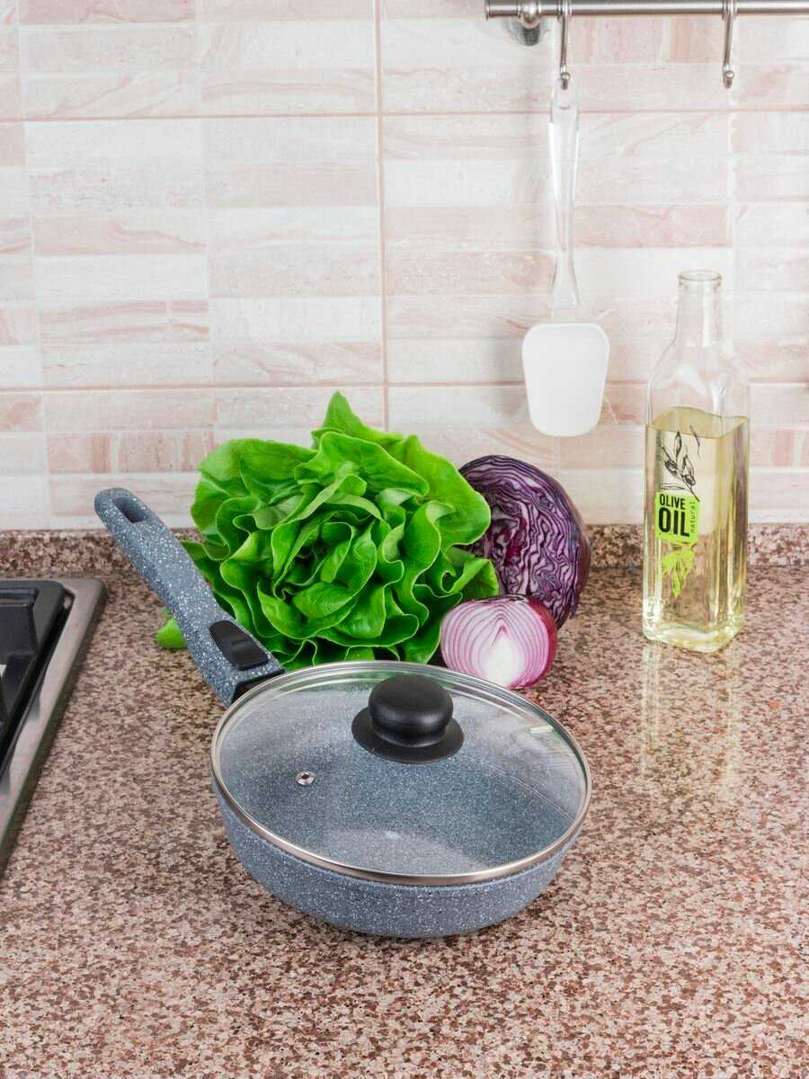 Набор сковородок RealPress Набор сковородок с крышками (20, 26 см) фотография 6