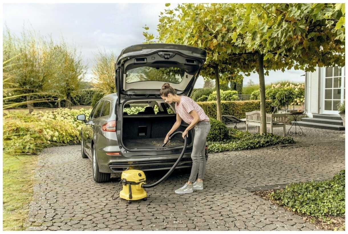 Профессиональный пылесос KARCHER WD 2 Plus V-12/4/18, 1000 Вт фотография 13