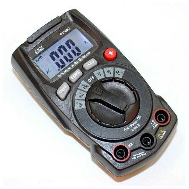 Мультиметр цифровой CEM DT-662 фотография 2