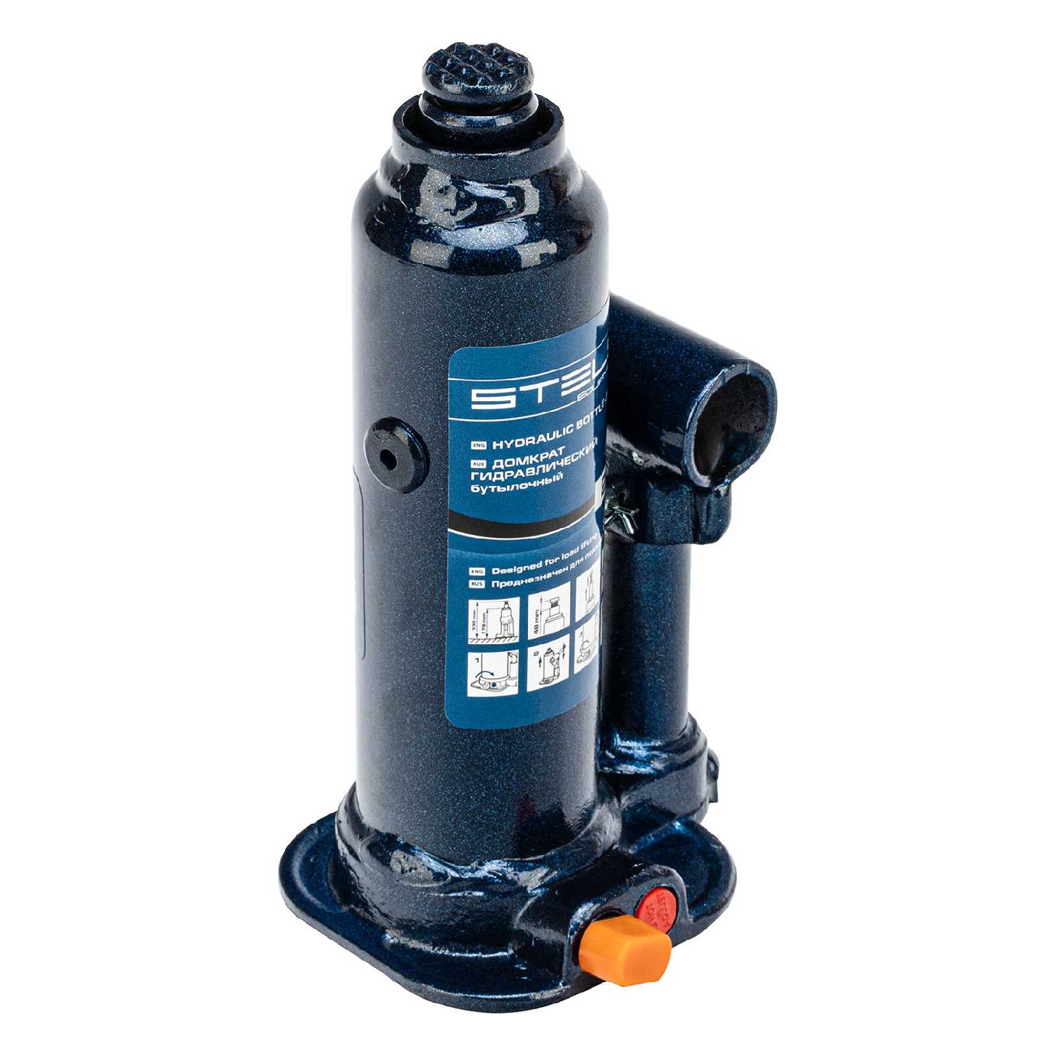 Домкрат бутылочный гидравлический Stels Домкрат бутылочный гидравлический (51160) фотография 10