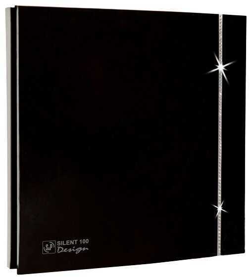 Вентилятор вытяжной Soler & Palau SILENT-100 CZ SWAROVSKI DESIGN 8 Вт