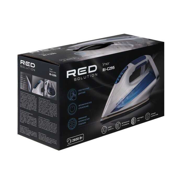 Утюг RED solution RI-C295 фотография 20