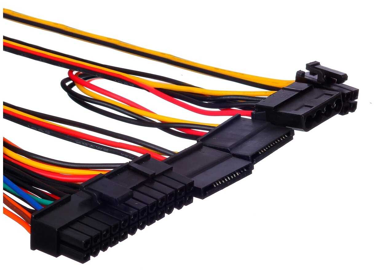 Блок питания ExeGate AA350 350W + кабель 220V с защитой от выдергивания фотография 2