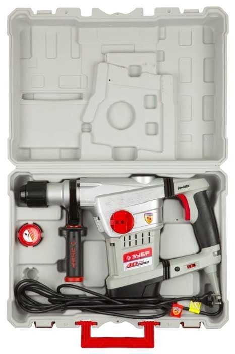 Перфоратор ЗУБР ЗПМ-40-1250 ЭВК, 1250 Вт фотография 1