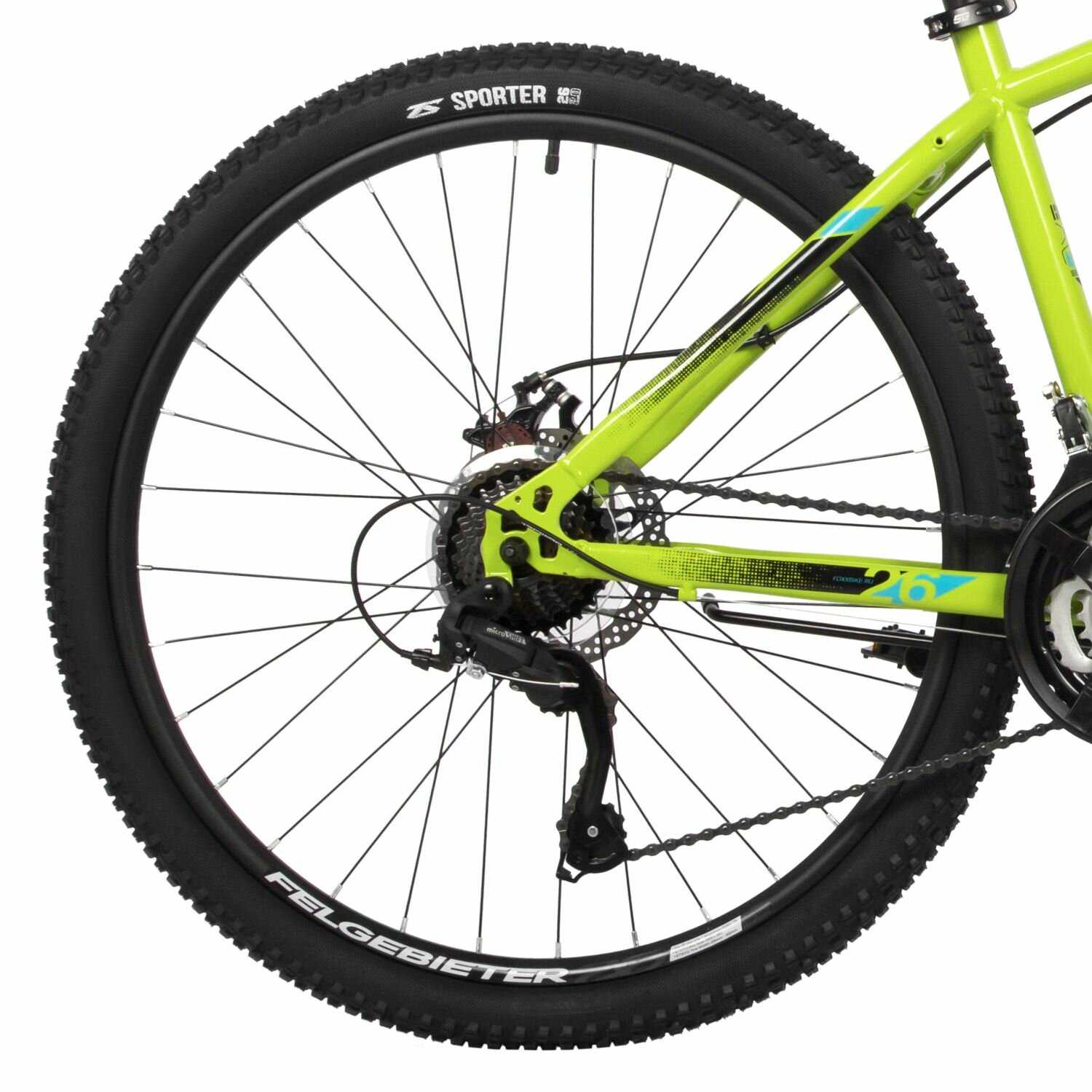 Подростковый горный (MTB) велосипед Foxx Caiman 24 (24SHD. CAIMAN.12RD4) фотография 32