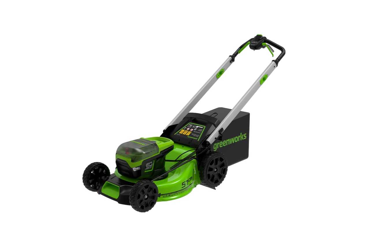 Электрическая газонокосилка Greenworks DigiPro (2514307) фотография 15