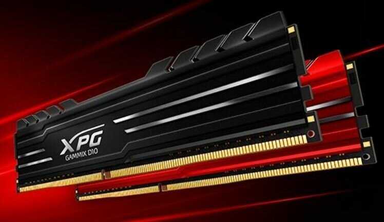 Оперативная память XPG Gammix D10 8 ГБ DDR4 DIMM CL18 (AX4U36008G18I-SB10) фотография 1