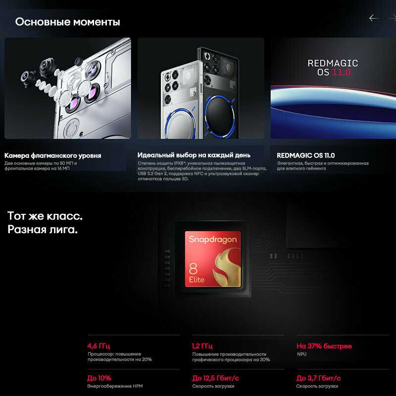 Смартфон RedMagic 11 Pro фотография 6