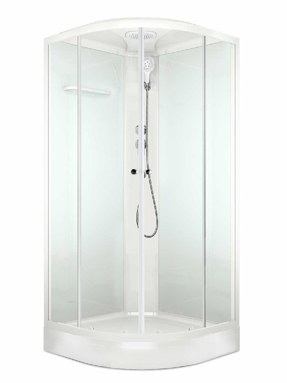 Душевая кабина Domani-Spa Delight Slim 99 (90х90х218см) фотография 12