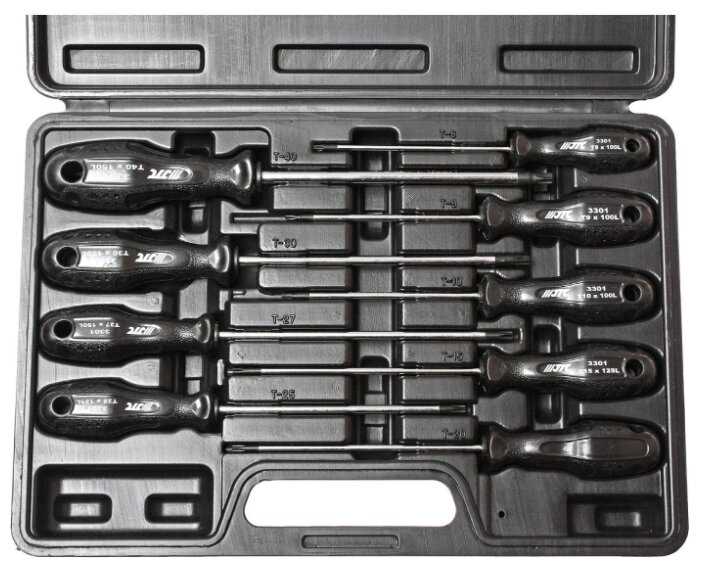 Набор отверток JTC AUTO TOOLS 3301, 9 предм. фотография 1